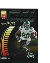 2023 Donruss Elite Full Throttle Green #3 Breece Hall