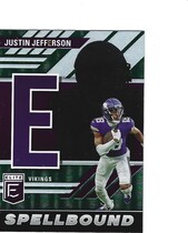 2023 Donruss Elite Spellbound Green #SB-JJ5 Justin Jefferson