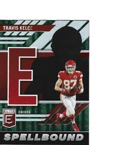 2023 Donruss Elite Spellbound Green #SB-TK5 Travis Kelce