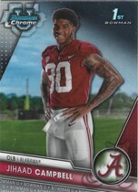 2023 Bowman Chrome University #86 Jihaad Campbell