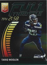 2023 Donruss Elite Full Throttle Green #9 Tariq Woolen
