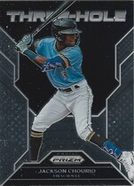 2023 Panini Prizm Three-Hole #12 Jackson Chourio