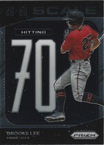2023 Panini Prizm 20-80 Scale #SC20 Brooks Lee