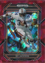 2023 Panini Prizm Draft Picks Red Ice Prizm #9 Bo Jackson