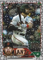 2023 Topps Holiday Metallic #H56 Brett Wisely