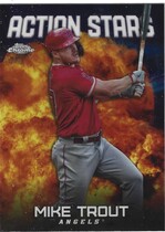2023 Topps Chrome Update Action Stars #ASC-29 Mike Trout