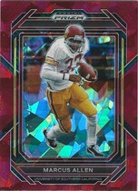 2023 Panini Prizm Draft Picks Red Ice Prizm #72 Marcus Allen