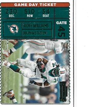2022 Panini Contenders Game Day Ticket Emerald #7 Ricky Williams