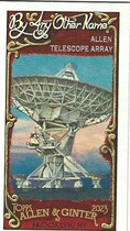 2023 Topps Allen & Ginter Mini By Any Other Name #BAN-1 Allen Telescope Array