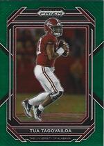 2023 Panini Prizm Draft Picks Green Prizm #99 Tua Tagovailoa