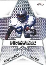2024 SAGE Five Star Silver #FS-4 Barry Sanders