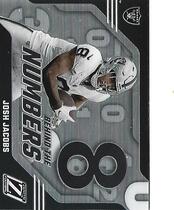 2023 Panini Zenith Behind the Numbers #16 Josh Jacobs