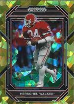 2023 Panini Prizm Draft Picks Gold Ice Prizm #43 Herschel Walker