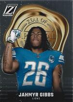 2023 Panini Zenith Zeal of Approval #28 Jahmyr Gibbs