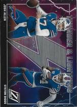 2023 Panini Zenith Thunder and Lightning #3 Josh Allen|Stefon Diggs