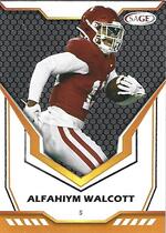 2024 SAGE Base Set #179 Alfahiym Walcott
