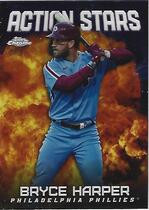 2023 Topps Chrome Update Action Stars #ASC-16 Bryce Harper