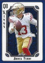 2024 Leaf QB Kings Blue #QBK-3 Brock Purdy