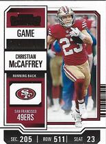 2023 Panini Contenders Game Ticket Bronze #87 Christian Mccaffrey