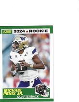 2024 Score 35th Anniversary Rookie Red #7 Michael Penix Jr.