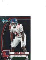 2024 Bowman Chrome University #121 Logan Diggs