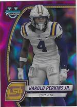 2024 Bowman Chrome University Pink Lava Refractor #194 Harold Perkins Jr.