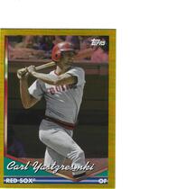 2024 Topps Archives Yellow Foilboard #214 Carl Yastzresmki