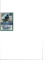 2024 Panini Prospect Edition Holo Prospect Ticket Signatures Green #16 Eric Bitonti