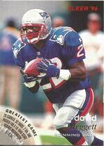 1996 Fleer Base Set #85 David Meggett