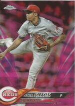 2018 Topps Chrome Pink Refractor #82 Raisel Iglesias