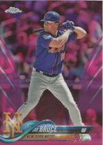 2018 Topps Chrome Pink Refractor #172 Jay Bruce