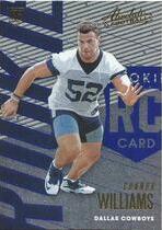 2018 Panini Absolute Spectrum Blue #112 Connor Williams