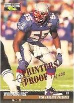 1995 Pro Line Printer's Proofs #252 Willie McGinest