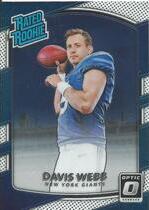 2017 Donruss Optic #198 Davis Webb