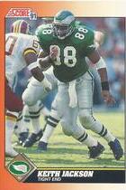 1991 Score Base Set #371 Keith Jackson
