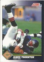 1991 Score Base Set #538 James Thornton