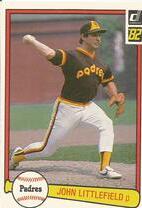 1982 Donruss Base Set #145 John Littlefield