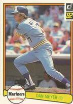 1982 Donruss Base Set #176 Danny Meyer