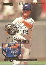 1995 Donruss Press Proofs #447 Wally Joyner