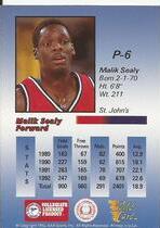 1991 Wild Card Redemption Prototype #P6 Malik Sealy