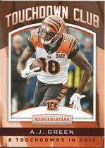 2018 Panini Rookies & Stars Touchdown Club #TD-16 A.J. Green
