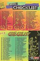 1994 Stadium Club Base Set #CL1 Checklist Series 1