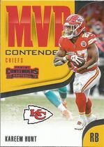 2018 Panini Contenders MVP Contenders #MVP-15 Kareem Hunt