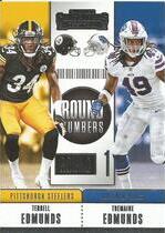2018 Panini Contenders Round Numbers #19 Terrell Edmunds|Tremaine Edmunds