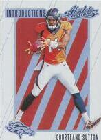 2018 Panini Absolute Introductions #12 Courtland Sutton