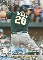 2018 Topps Holiday #HMW151 Matt Olson