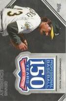 2019 Topps 150th Anniversary Commemorative Patch #AMP-DE Dennis Eckersley