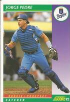 1992 Score Base Set #844 Jorge Pedre