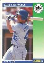 1992 Score Base Set #461 Dave Cochran