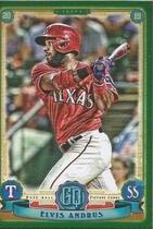 2019 Topps Gypsy Queen Green #56 Elvis Andrus